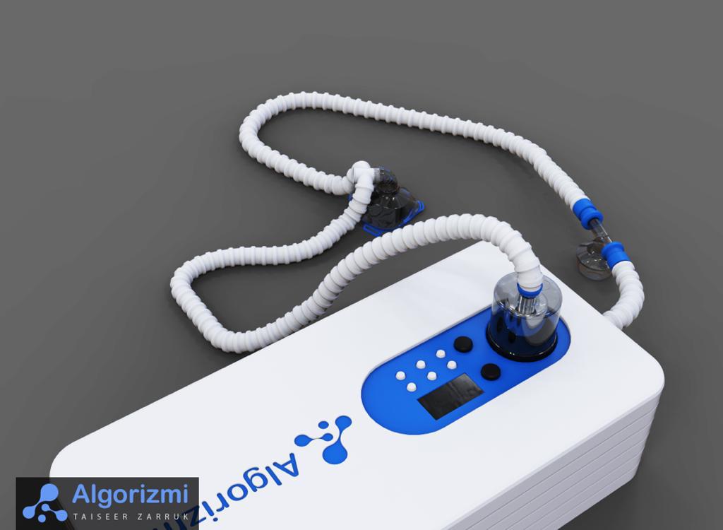 Algorizmih collaborated with young Gombe indigenes who produced Ventilator.